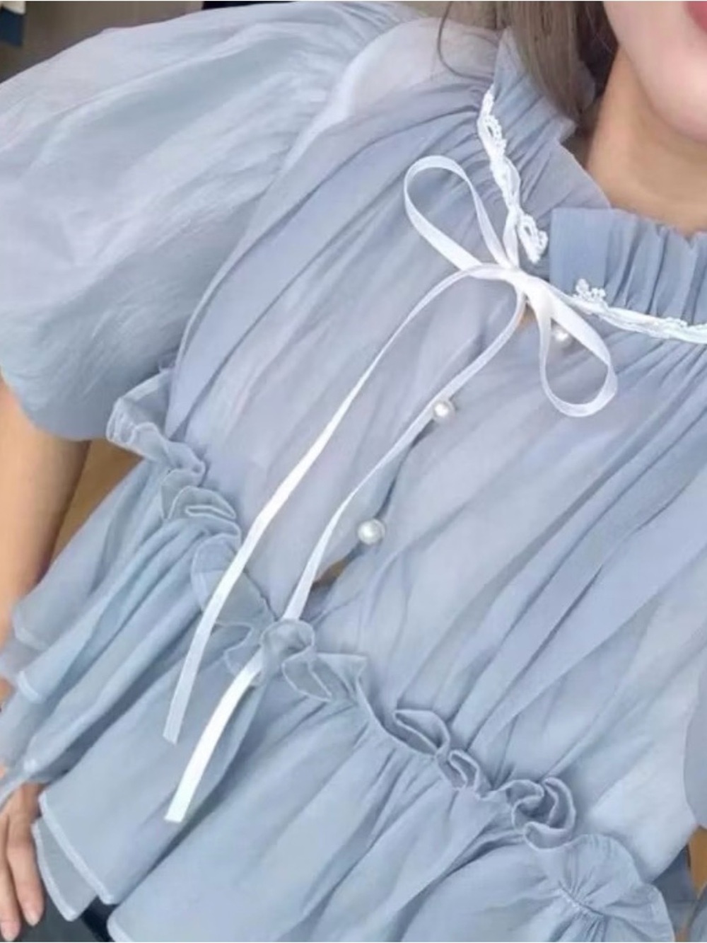 Remmus Babydoll Top M
